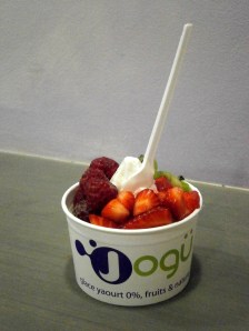 La fraîcheur du yaourt et le sucre acidulé des fruits, pas besoin de plus pour me convaincre Yogü