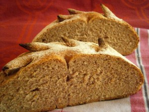pain semi complet au levain fermentescible