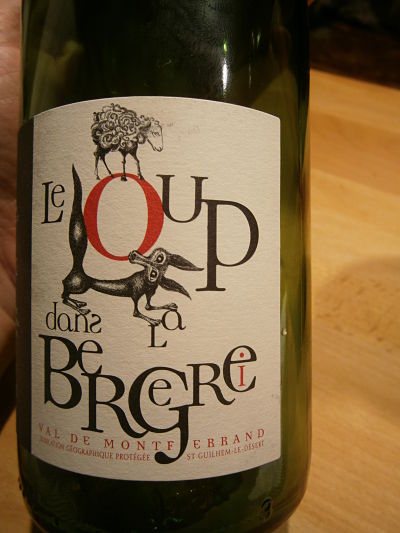 le loup dans la bergerie 2011 domaine de l'hortus Languedoc