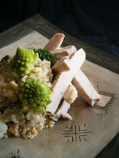 cotes de porc creme coco