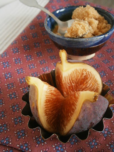 figue rotie recette facile et rapide vergeoise