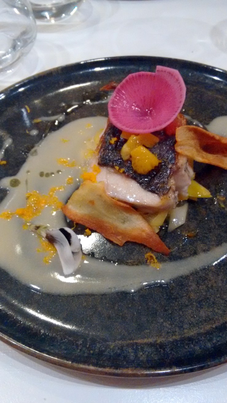 pointe noire bar à mets maigre fondue poireaux curry