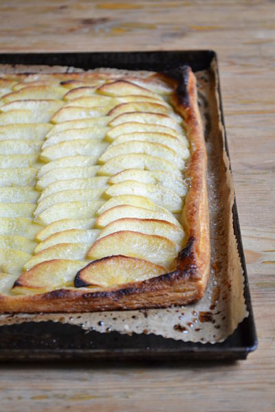 tarte fine aux pommes pâte feuilletée maison facile rapide