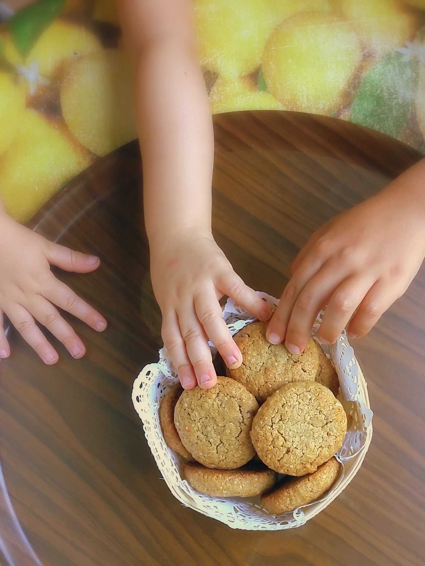 recette facile rapide cookies son avoine raisins secs melasse noire